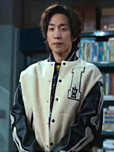 Lee Sang-Yi  Bloodhounds Black And White Varsity Jacket